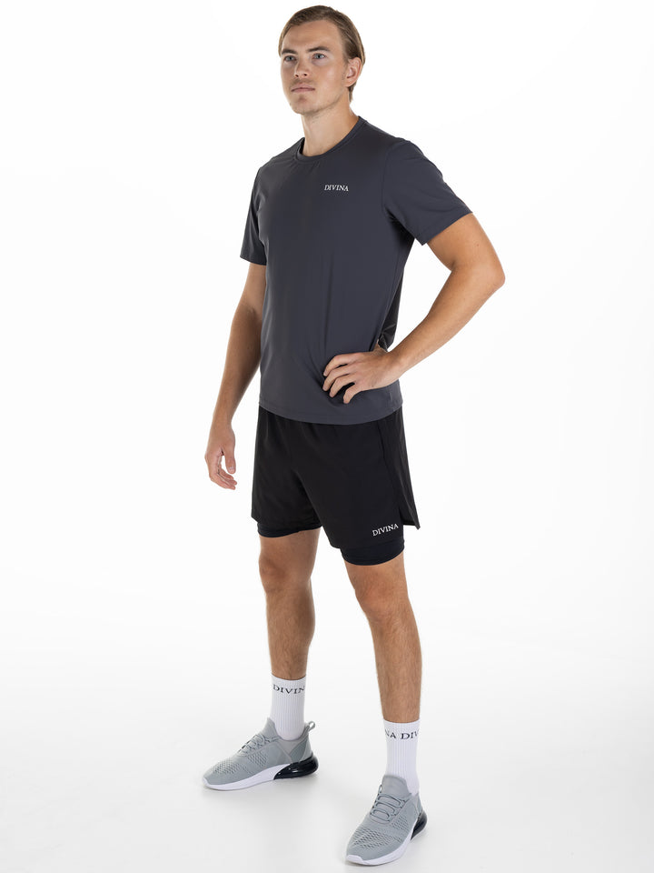 2 in 1 Shorts Fungor Black Whole body