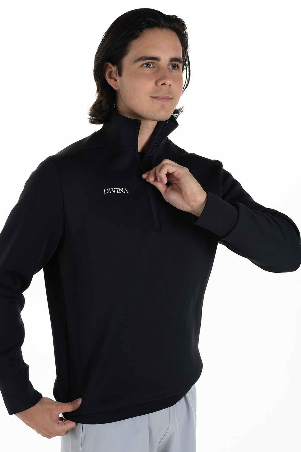 Half-zip Bonum Black Zip
