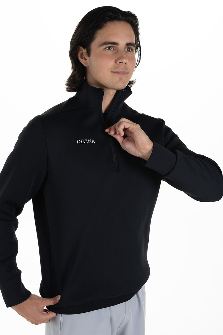 Half-zip Bonum Black Zip