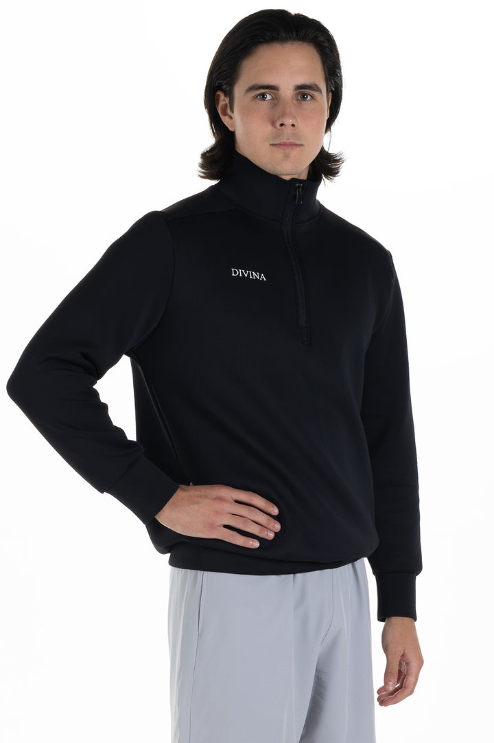 Half-zip Bonum Black Side