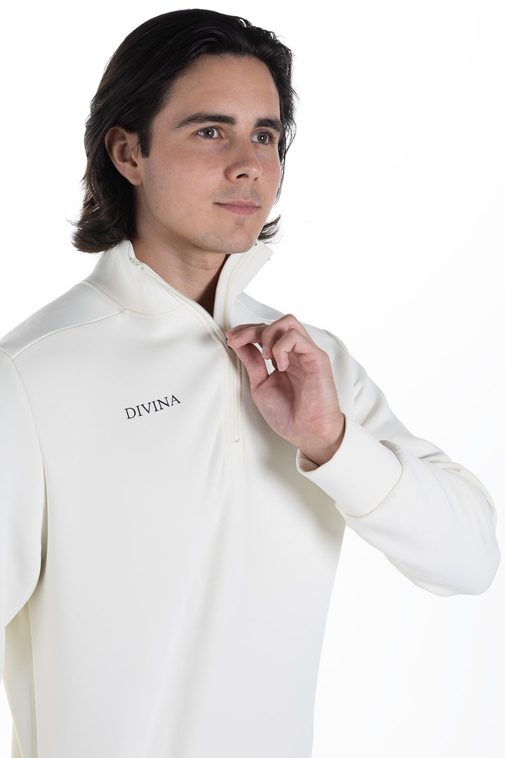 Half-zip Bonum Off-white Zip