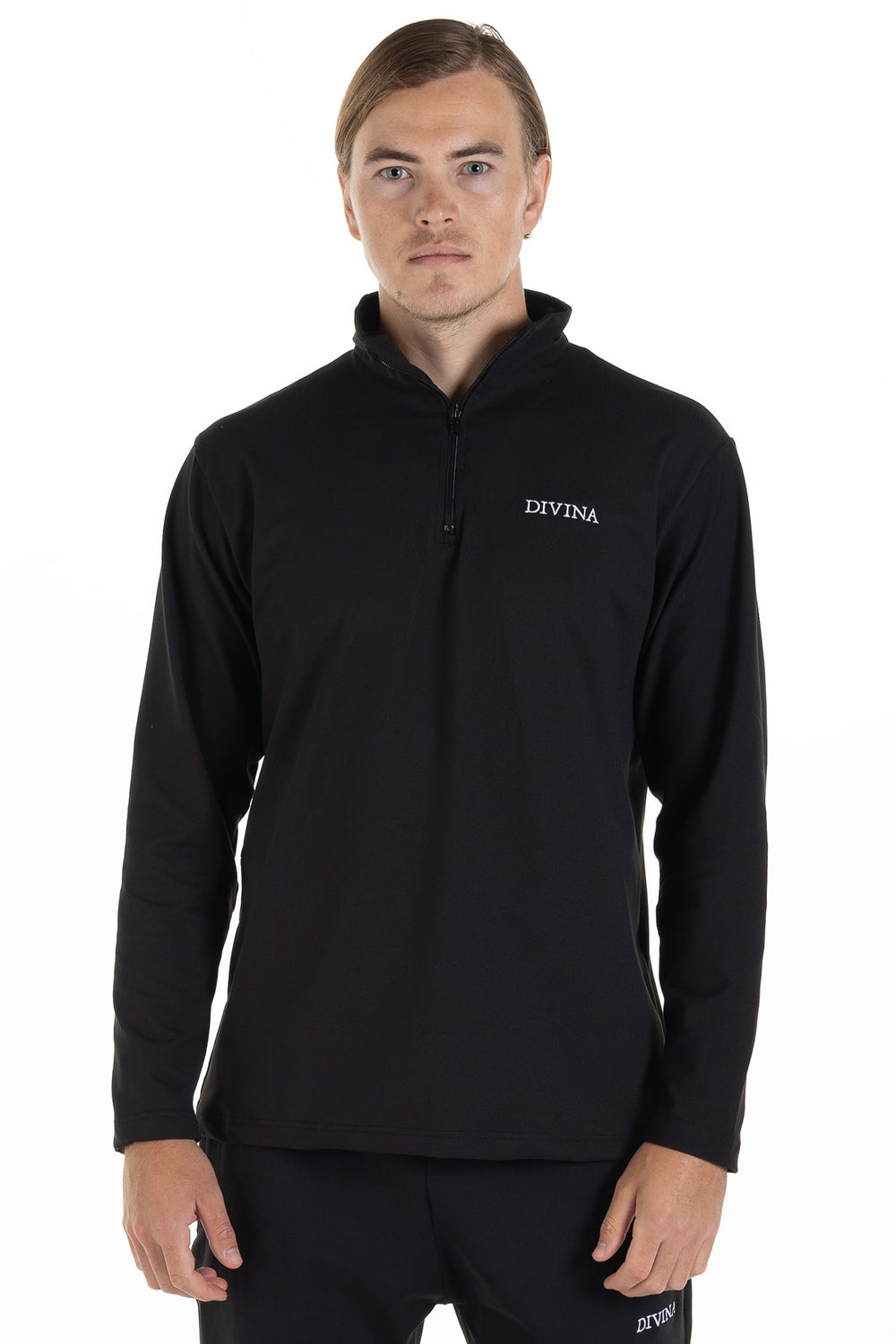 Half-zip Ultra Black Front