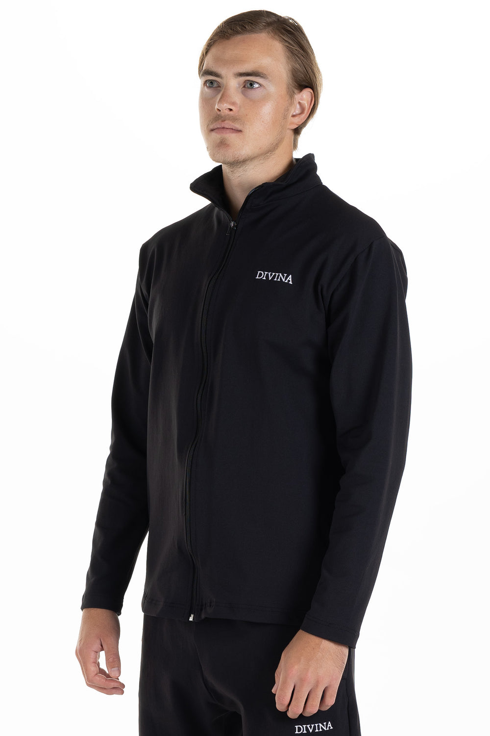 Training jacket Ultra Black Side