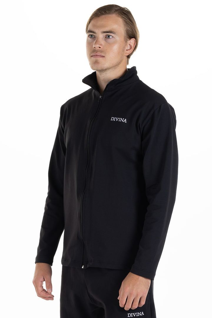 Training jacket Ultra Black Side
