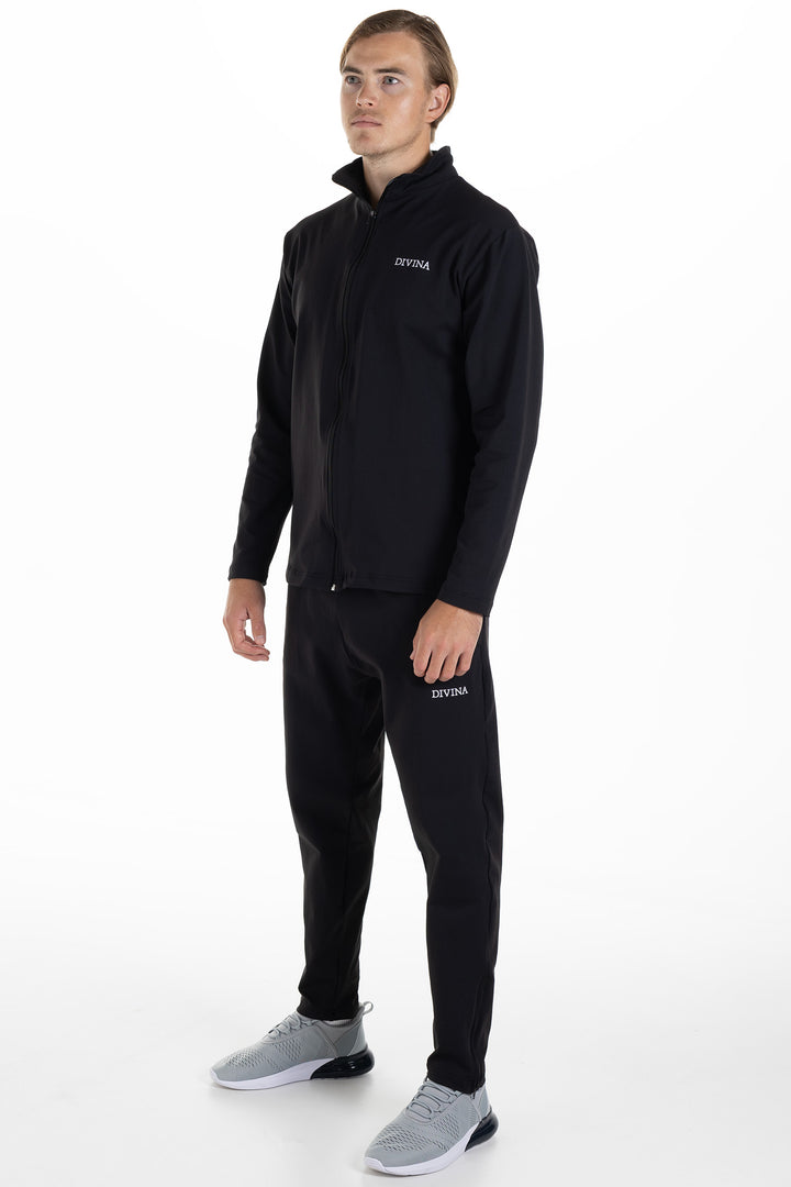 Training jacket + pants Ultra Black