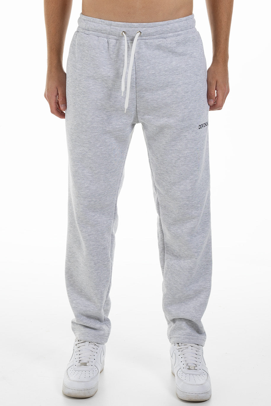 Wide Pants Comfy Grey Front - Men