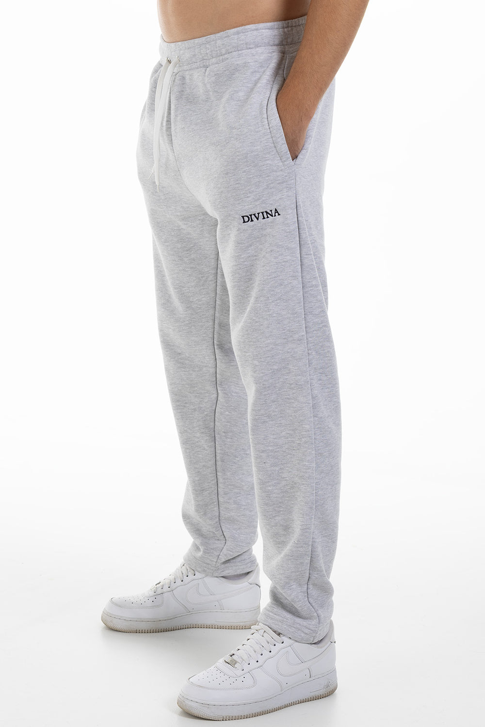 Wide Pants Comfy Grey Side - Men