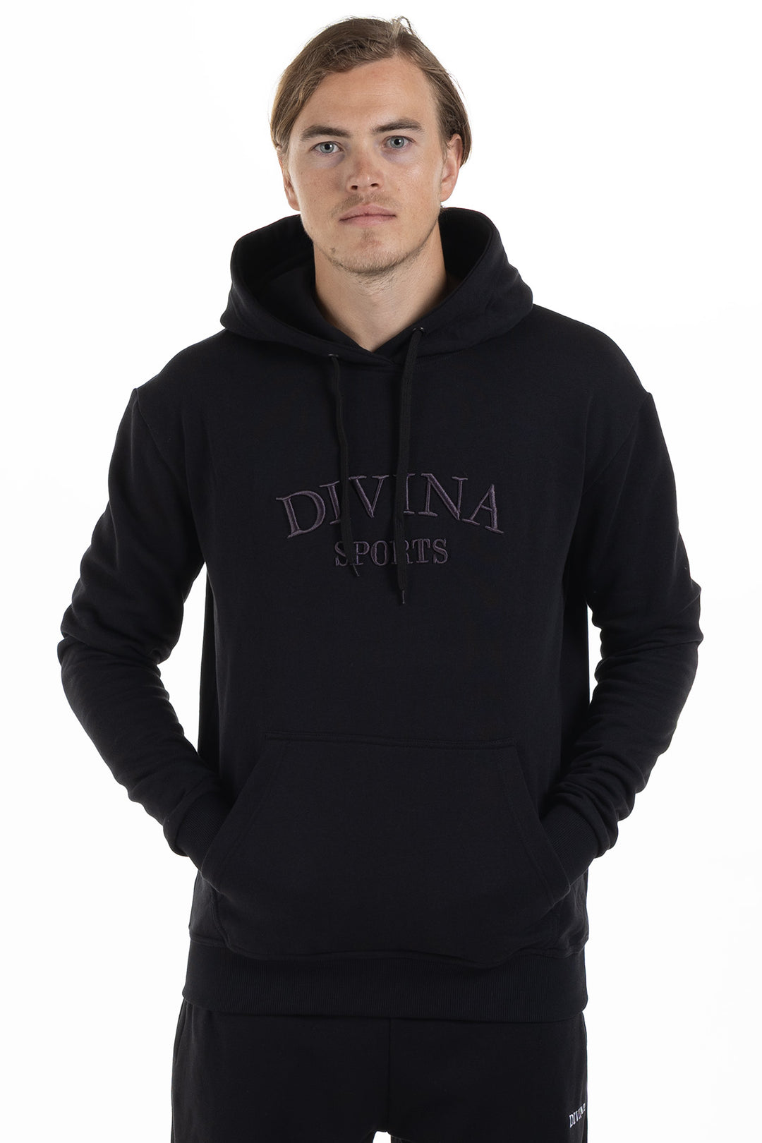 Hoodie Core Black Front - Men