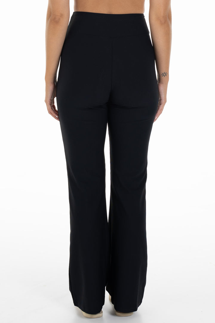 Ribbed Tights Palma Black Back