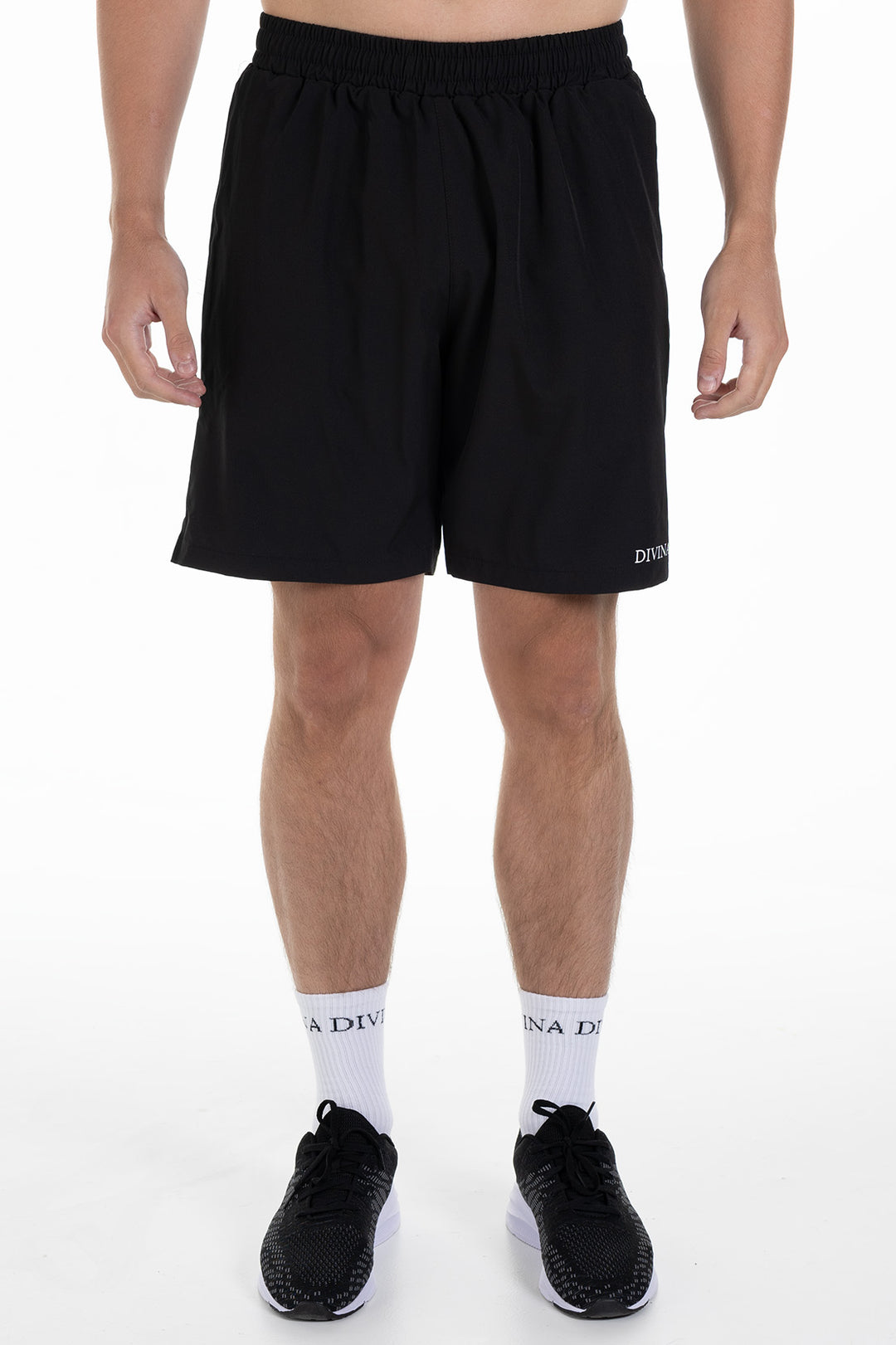 Shorts Miles Black Front