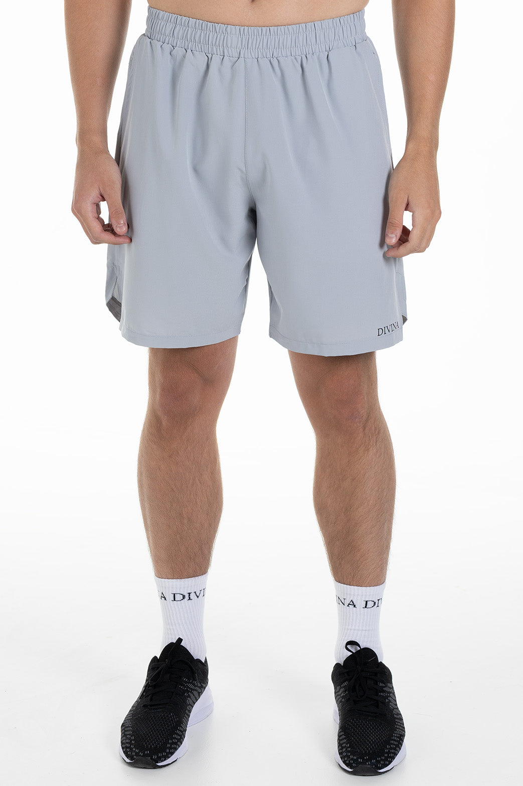 Shorts Miles Grey Front