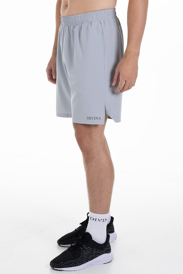 Shorts Miles Grey Side