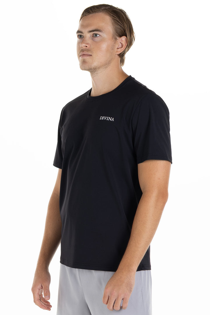 Divina quick drying Training T-shirt Smooth Black Side
