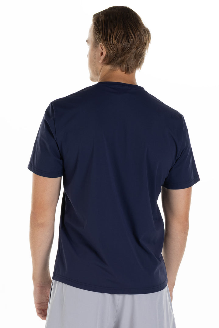 Divina quick drying Training T-shirt Smooth Navy Back