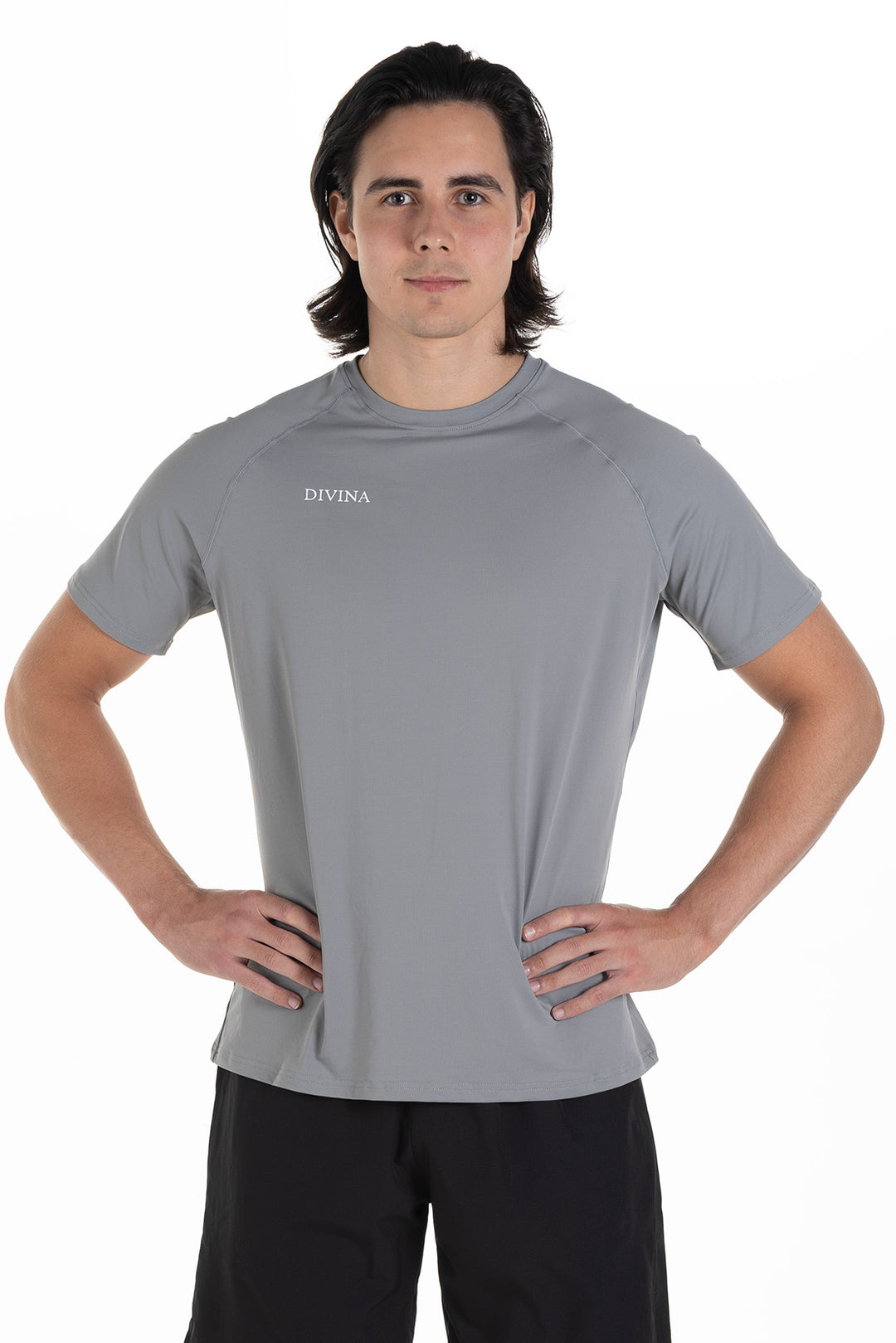 T-shirt Raw Grey Front