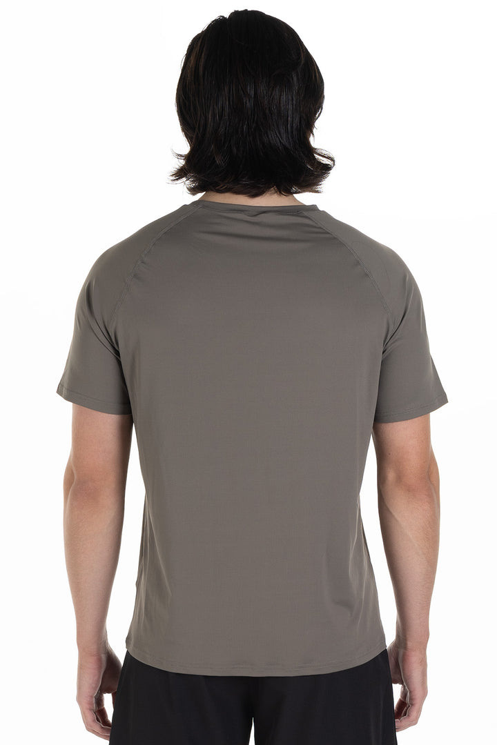 T-shirt Raw Olive Back