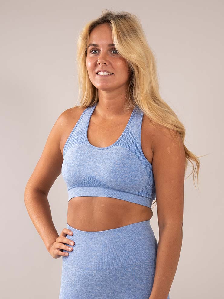 Angel Blue Seamless sports bra side