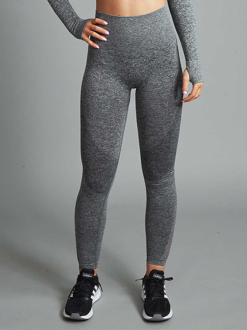 Seamless tights Angel grey front