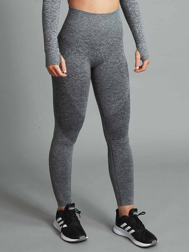 Seamless tights Angel grey side