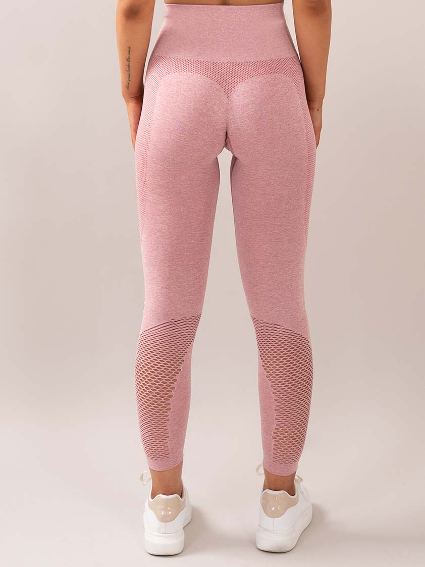 Angel pink Seamless tights back