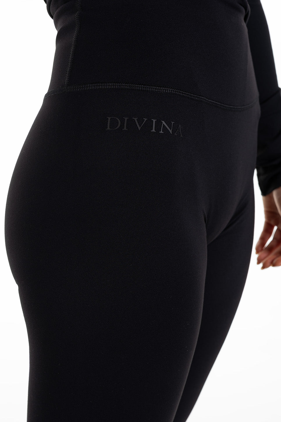 Athleisure Tights Black Logo