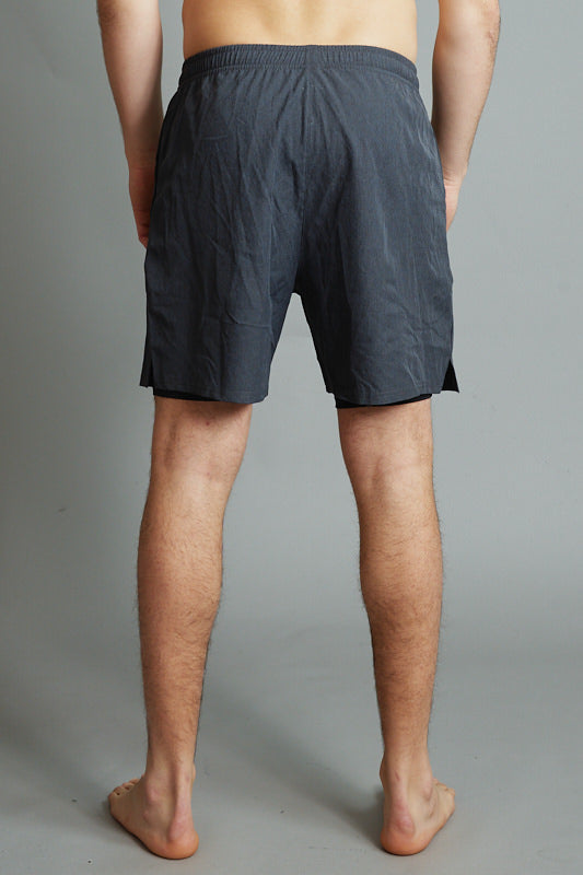 Shorts Tex Grey back