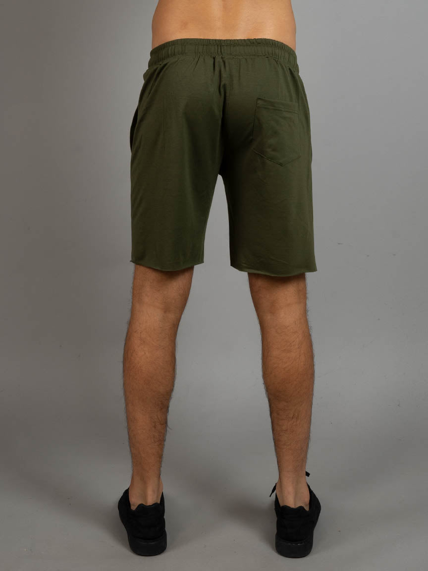 Shorts Sem Olive green back