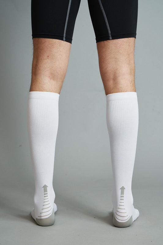 Compression socks White back