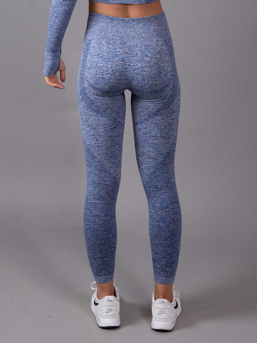 Seamless Tights Electi Blue back