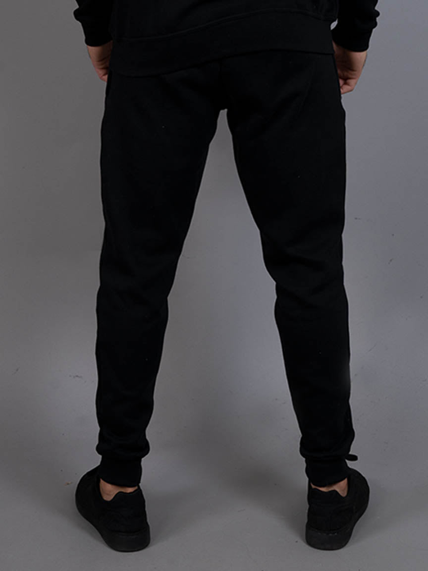 Mens Comfy pants black back