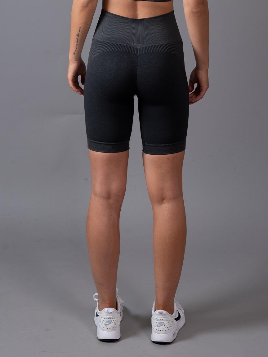 Seamless Scrunch Shorts Aptus black back