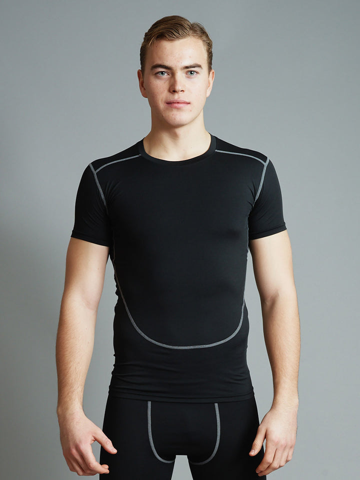 Baller compression t-shirt black front