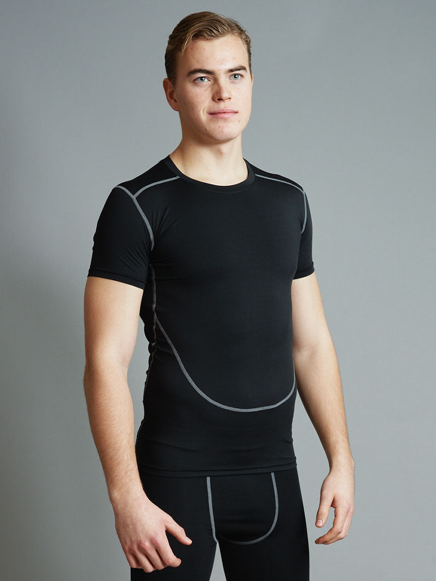 Baller compression t-shirt black side