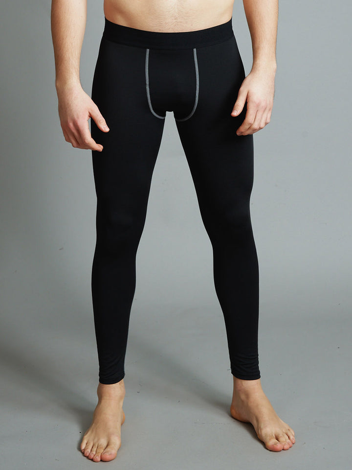 Baller compression tights black front