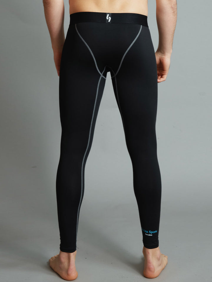 Baller compression tights black back