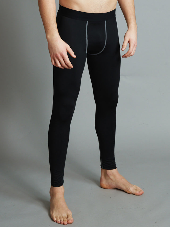 Baller compression tights black side