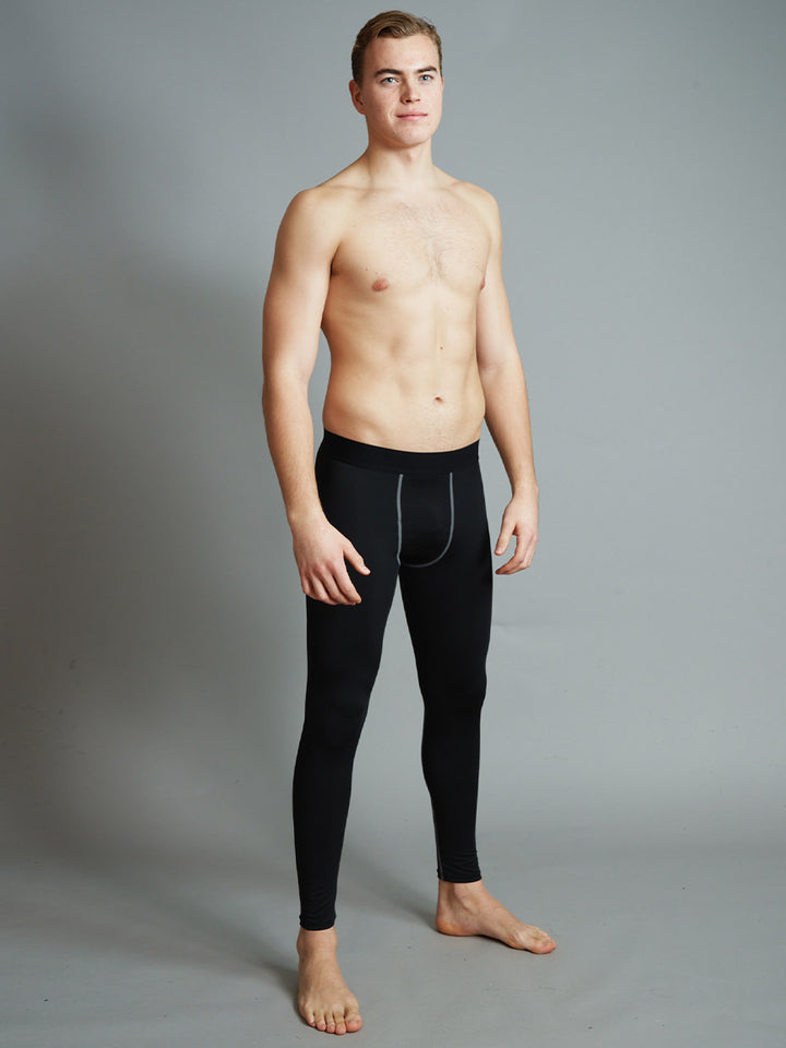 Baller compression tights black whole body