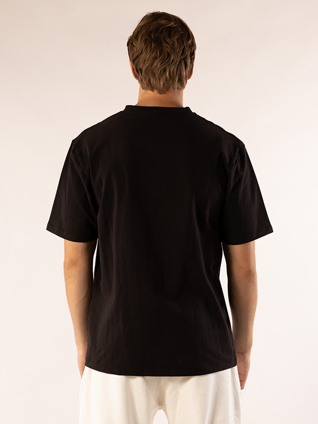 Black T-shirt Big logo back