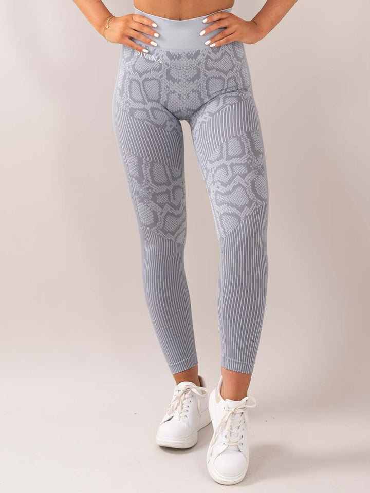 Cobra Seamless tights grey front