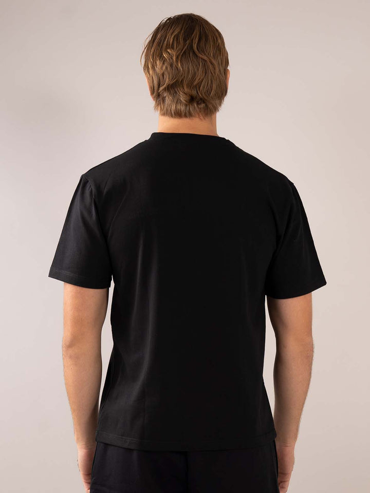 Black Comfy T-shirt black Mens back