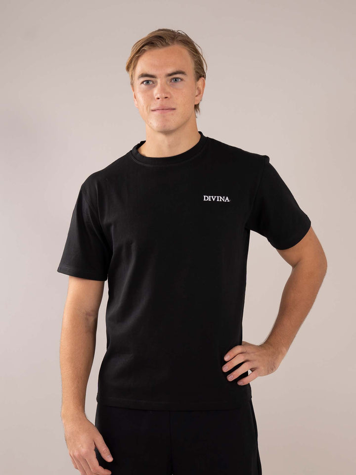 Black Comfy T-shirt black Mens front