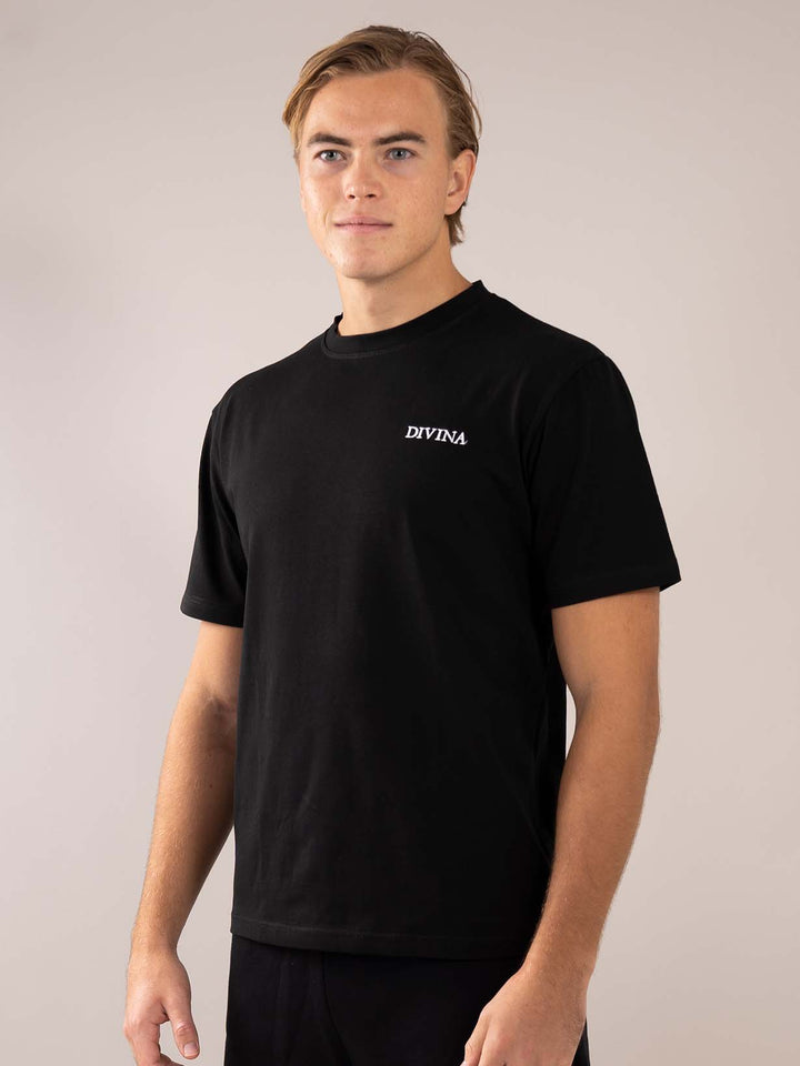 Black Comfy T-shirt black Mens side