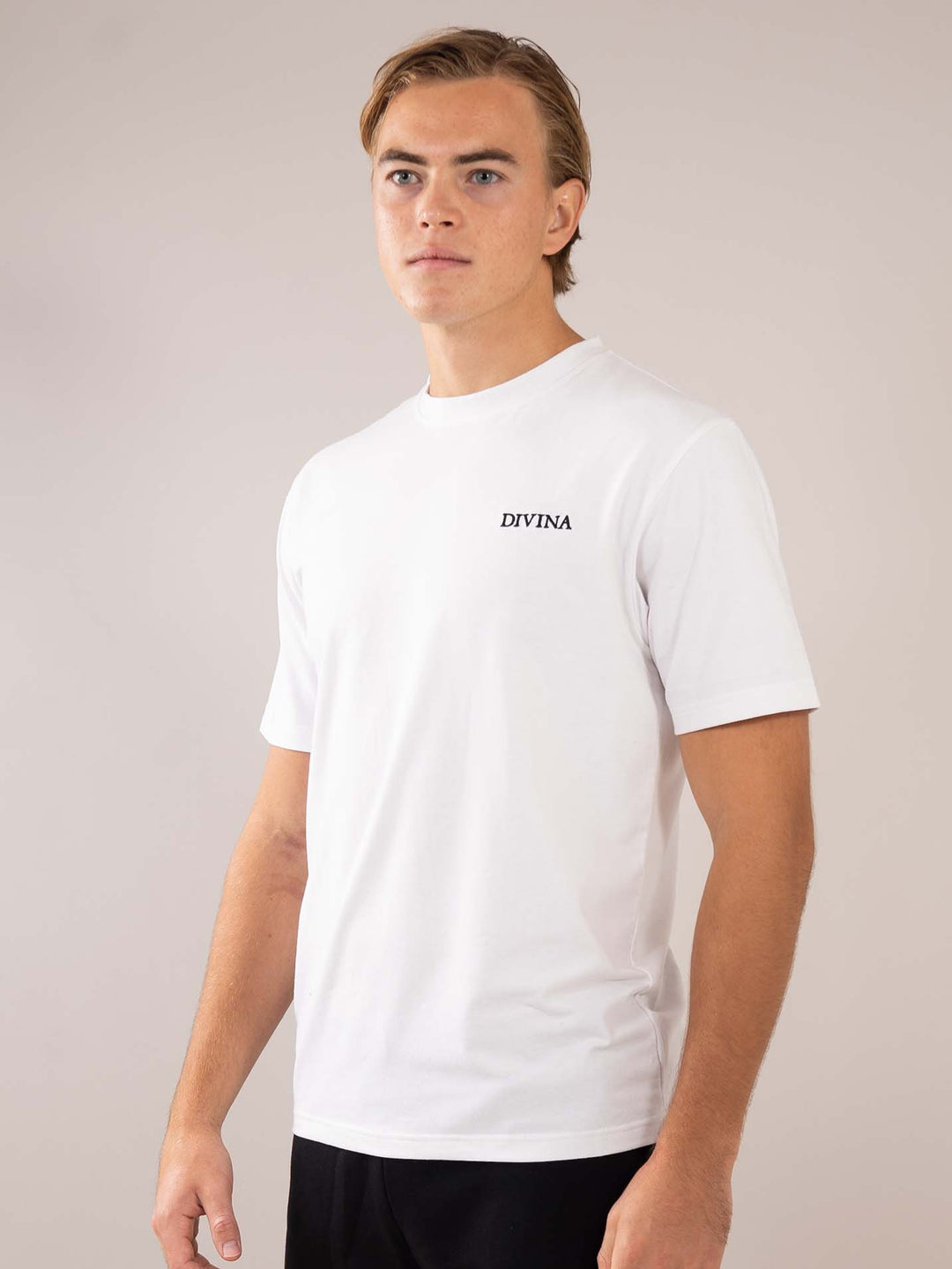 Comfy T-shirt white Mens side