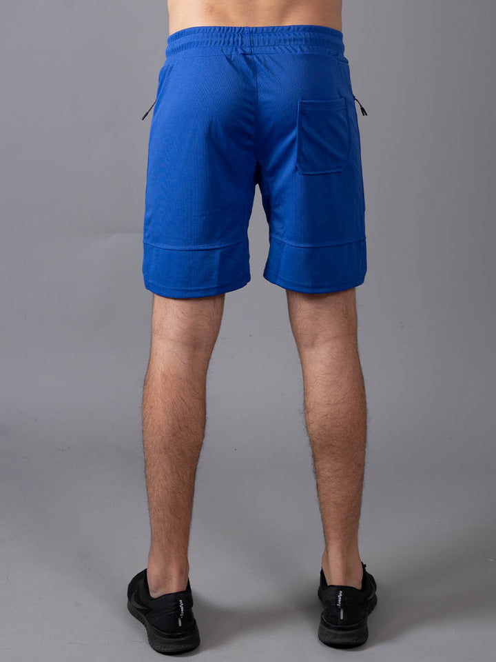 Shorts Flex Blue back