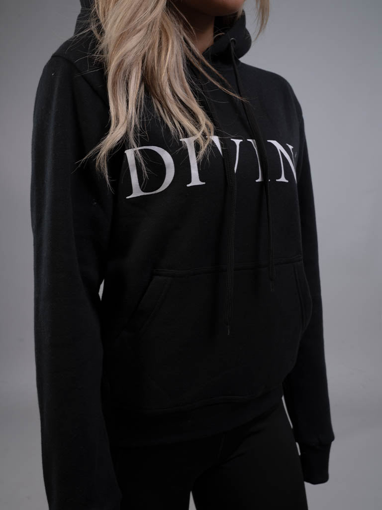 Womens Hoodie Original Black detail