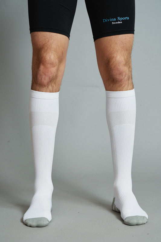 Compression socks White front