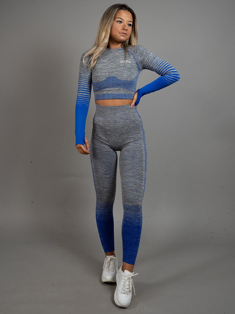 Dignus seamless set grey/blue front