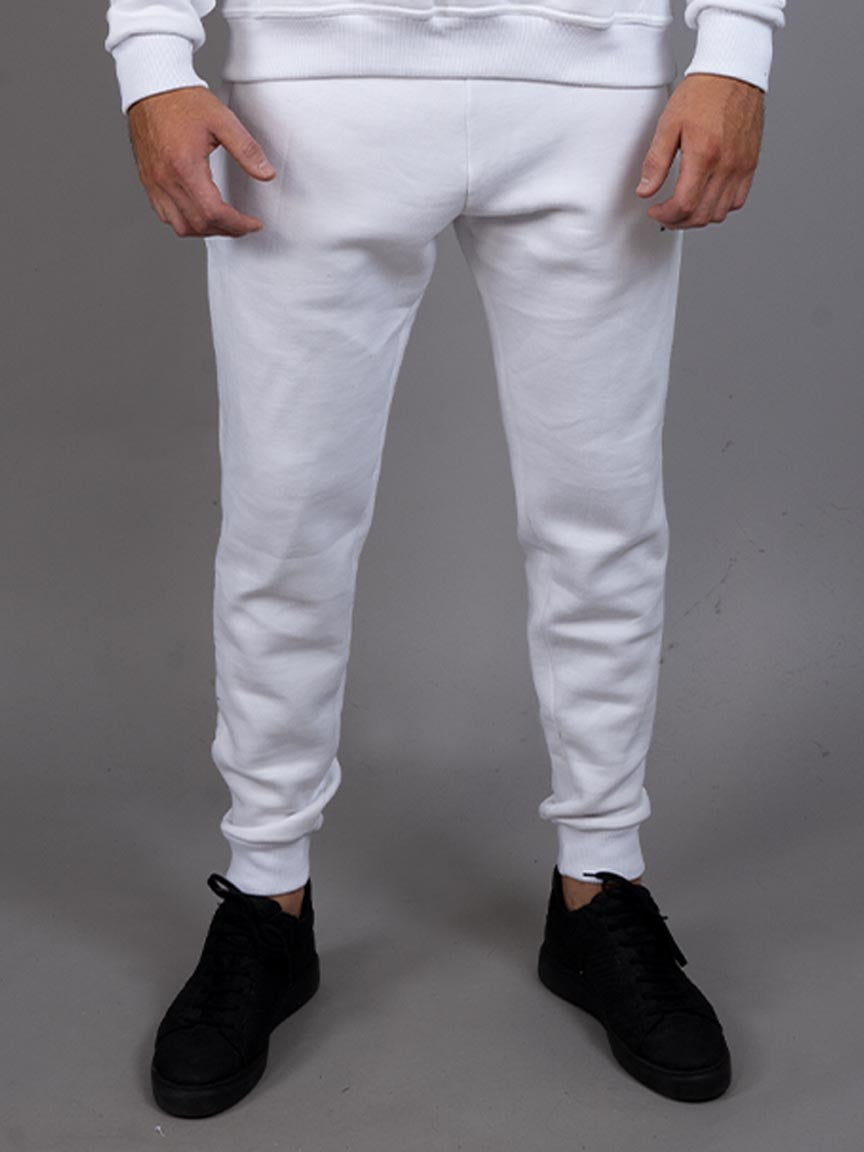 Mens Comfy pants white front