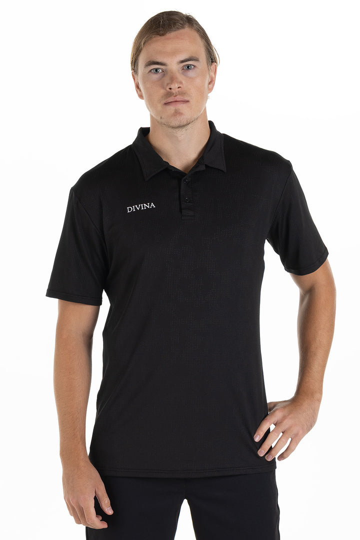 Golf Polo "Caligo" Black
