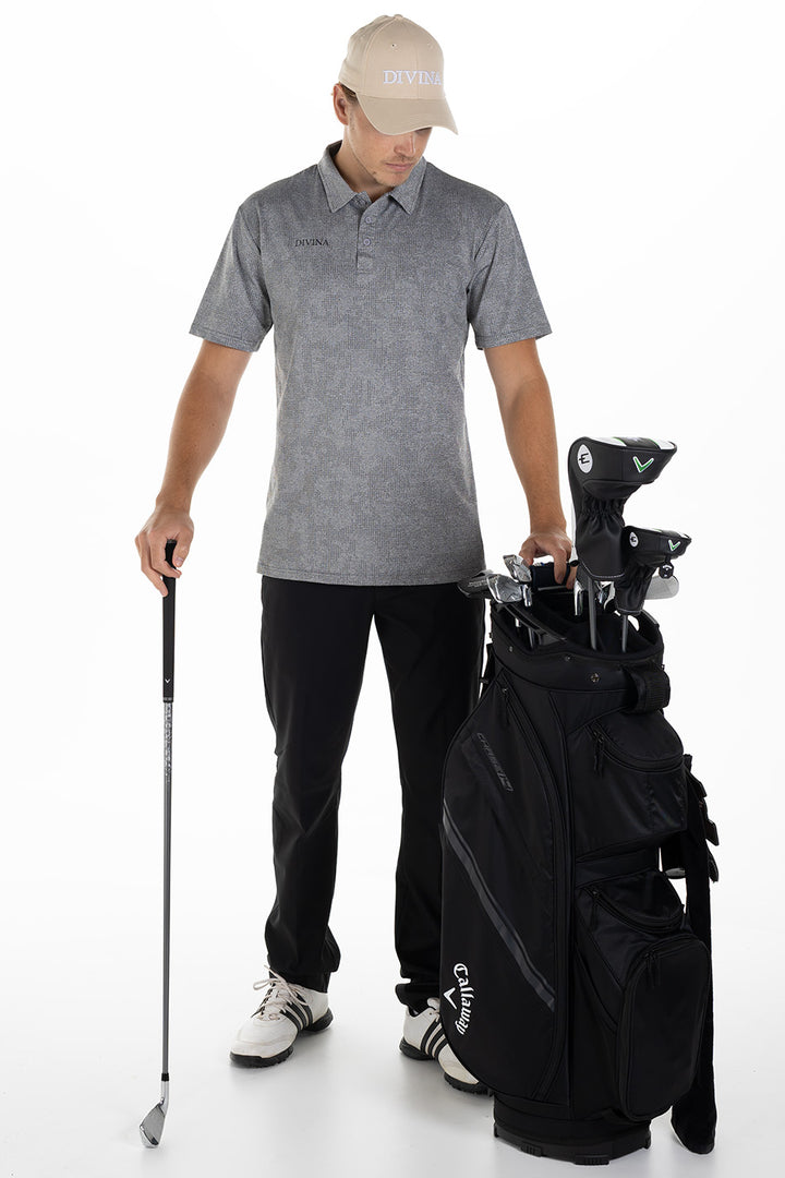 Golf Polo "Caligo" Grey